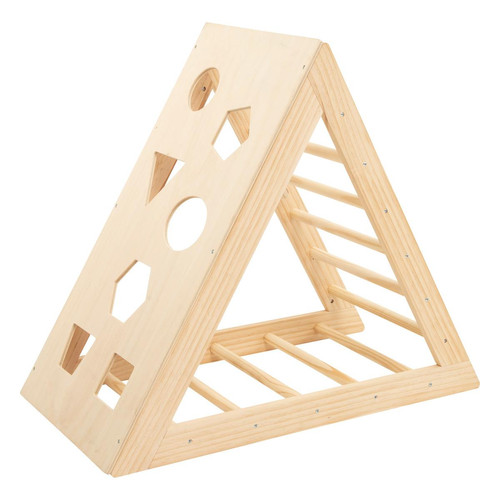 Triangle d'escalade enfant pin 80x93 cm - 3S. x Home - Cadeaux deco design
