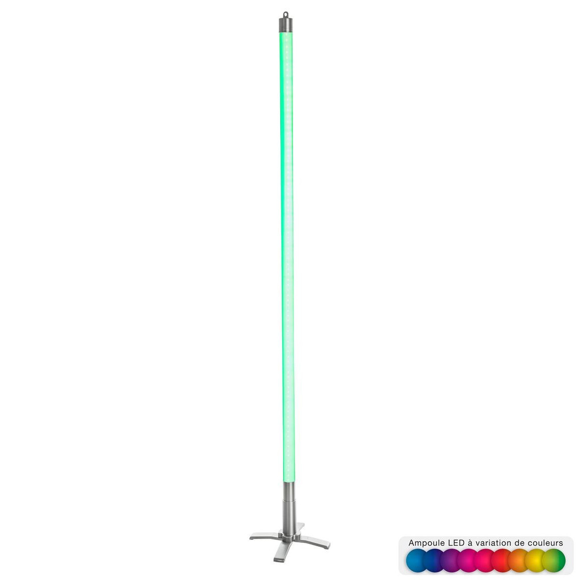 Tube néon LED multicolor H134 cm - Déco lumineuse Pas Cher
