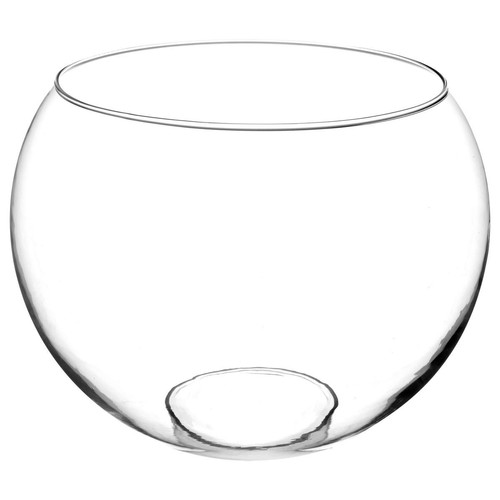 Vase boule transparent D30XH23.5