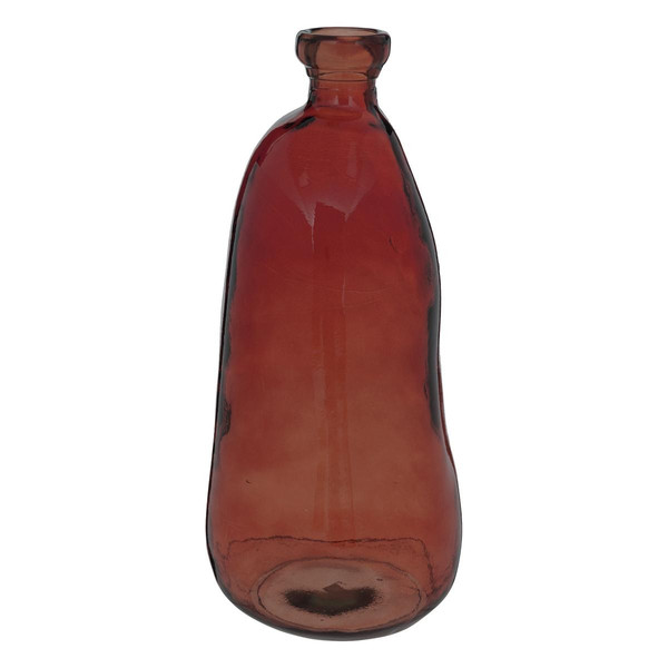 Vase Bouteille en Verre Recyclé Ambre H51 ULY