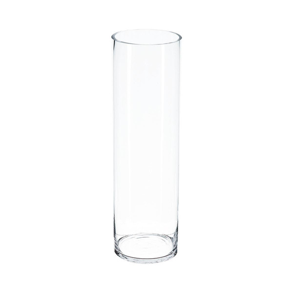Vase cylindre transparent H50 cm