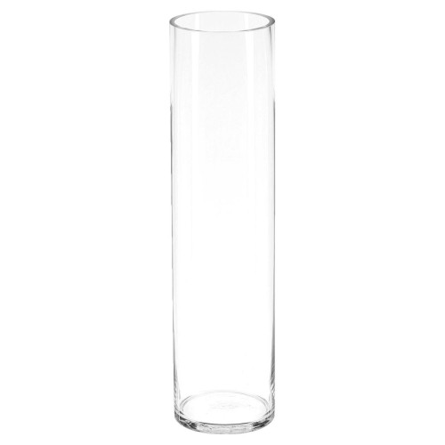 Vase cylindre transparent H60