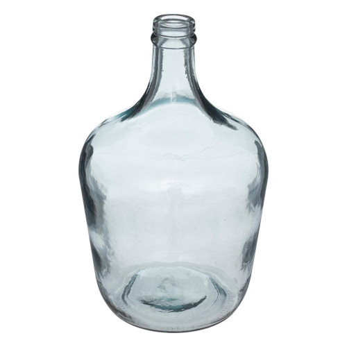 Vase "Dame jeanne" verre recyclé bleu H30 cm 3S. x Home  - Objet deco design