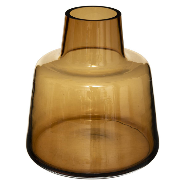 Vase Epaule H 23 cm Ambre Solid