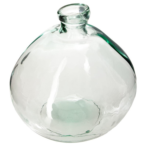 Vase rond en verre recyclé D45