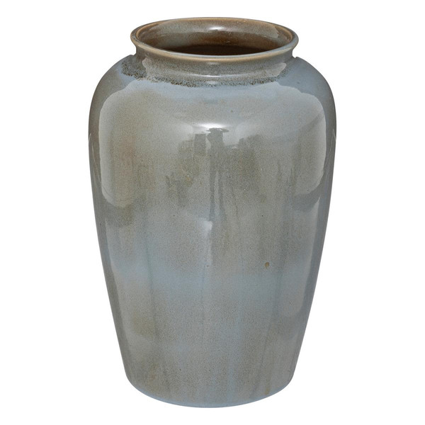Vase "Sea view" bleu gris en céramique H295 cm