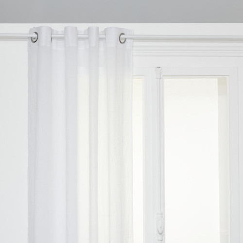 Voilage coton "Paxta" blanc - 3S. x Home - Edition Authentique Déco Luminaires