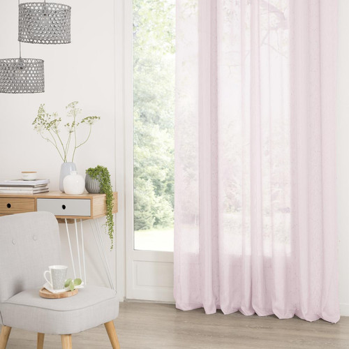 Voilage Rayure Rose 140 x 240 - 3S. x Home - 3s x home
