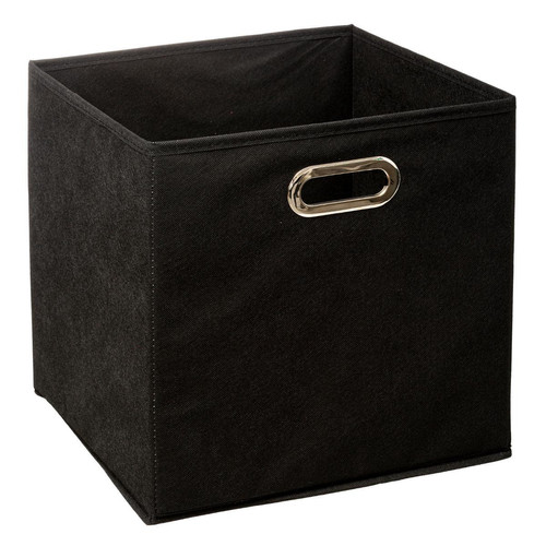 Boîte De Rangement 31x31Cm Noir - Boite de rangement noire