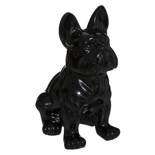 Bulldog Noir H 22 - 3S. x Home - Statue design