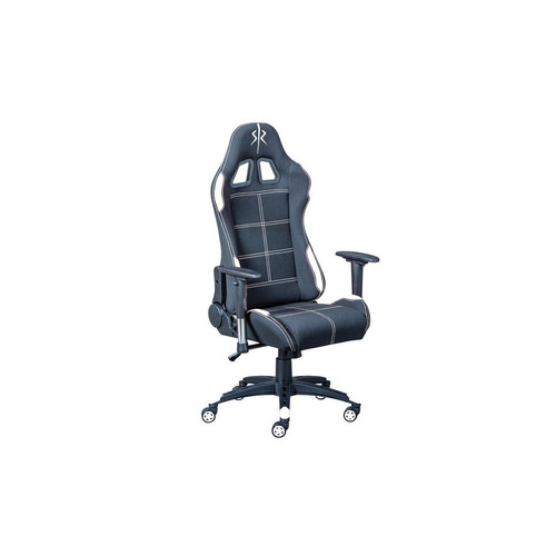 Chaise de bureau  GAMING WHITE  Noir blanc Mesh - Chaise de bureau