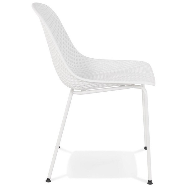 Chaise design MARVIN Blanche
