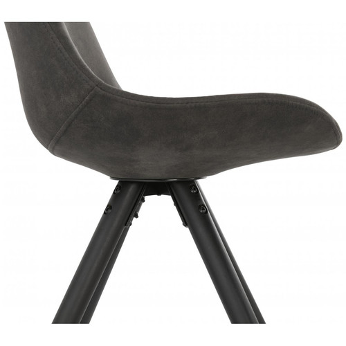 Chaise Gris CHARLIE
