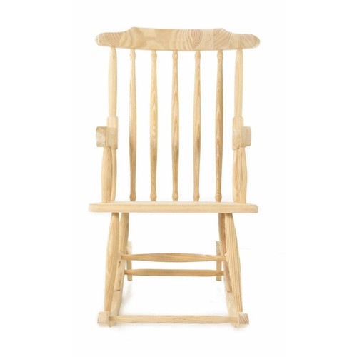 Chaise rocking chair - Fauteuil blanc design