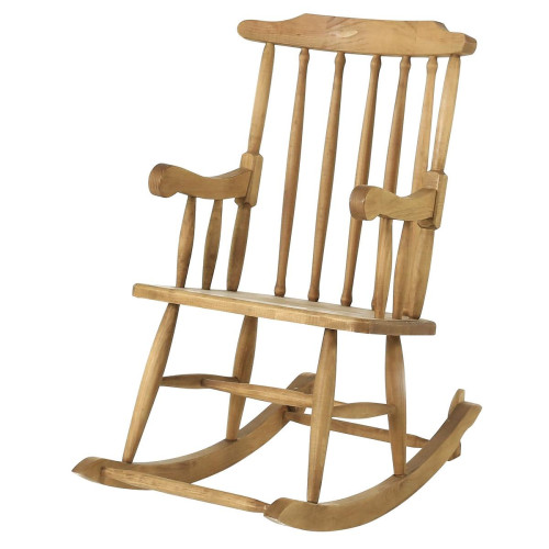 Chaise rocking - Fauteuil blanc design