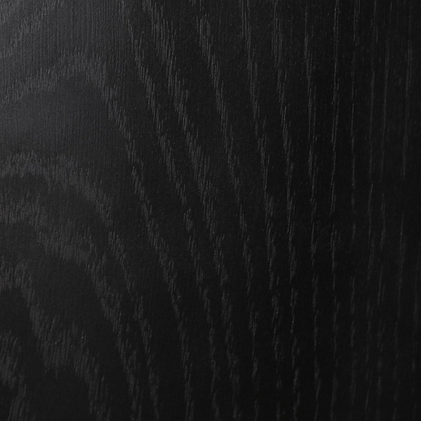 Console 130 cm chêne noire en bois