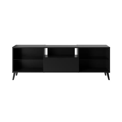 Meubles TV/Hifi Lowboard Dark 4 anthracite 3S. x Home  - Salon meuble deco