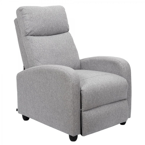 Fauteuil De Relaxation Dream Gris 3S. x Home  - Pouf et fauteuil design