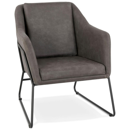 Fauteuil design Gris Foncé COSMOS - 3S. x Home - 3s x home fauteuil