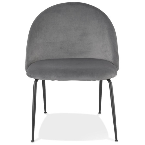 Fauteuil design MAGDA Gris Clair 3S. x Home  - Pouf et fauteuil design