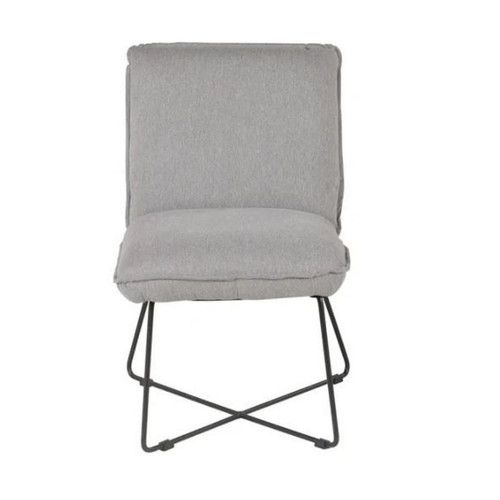 Fauteuil gris clair - 3S. x Home - Pouf et fauteuil design