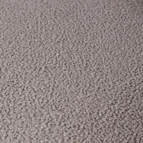 Fauteuil gris foncé tissu effet mohair