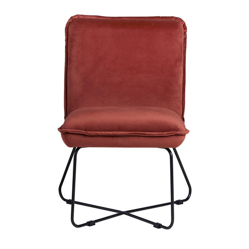 Fauteuil velours tomette 3S. x Home  - 3s x home