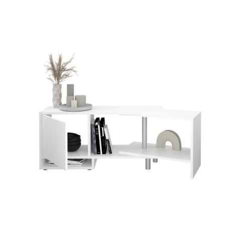 Meubles TV/Hifi Lowboard FLEX 2 blanc 3S. x Home  - Salon meuble deco