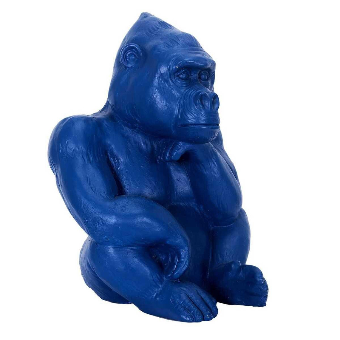 Gorille Bleu H54cm MAGNESIA