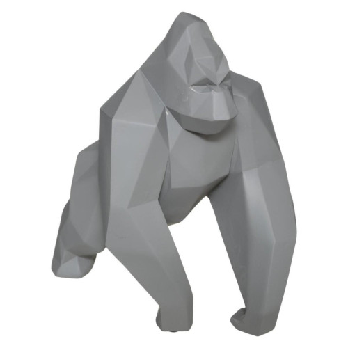 Figurine Gorille Origami gris