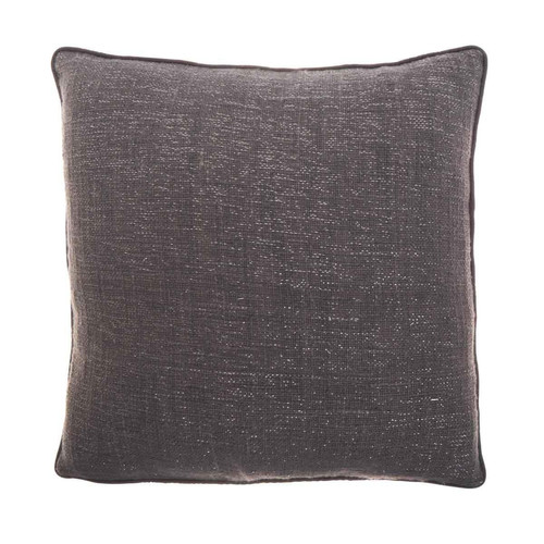 Housse de coussin 45cm x 45 cm carré grise en Coton 3S. x Home  - Textile design