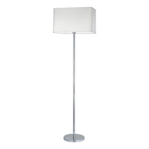 Lampadaire 1xE27 Max.40W Chrome/PVC transparent/Gris Cadre  Britop Lighting  - Lampe design