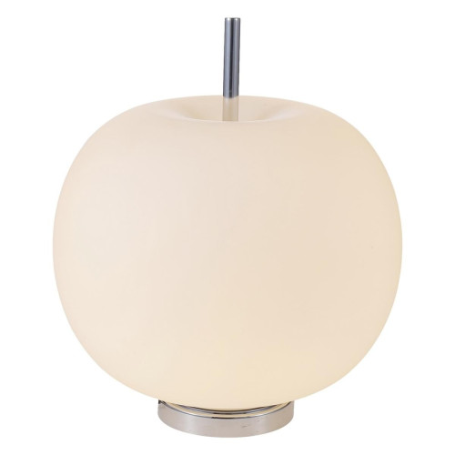 Lampe de table Apple 1xE27 60W Blanc - Lampe a poser metal