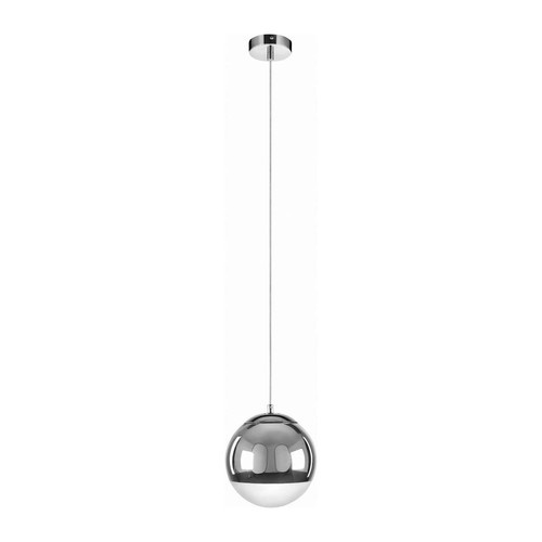 Lampe pendante 1xE27 60W Chrome H 134 cm Gino - Britop Lighting - Suspension design