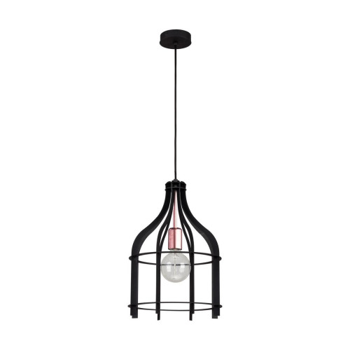 Lampe pendante 1xE27 60W Acier / Graphite Riana Britop Lighting  - Suspension design