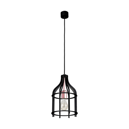 Lampe pendante 1xE27 60W Acier / Noir Riana - Britop Lighting - Britop lighting