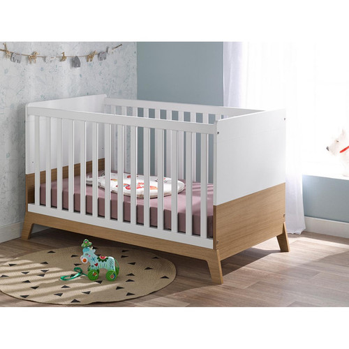 Lit bébé évolutif ARCHIPEL 70 x 140 cm 3S. x Home  - Chambre enfant et bebe design