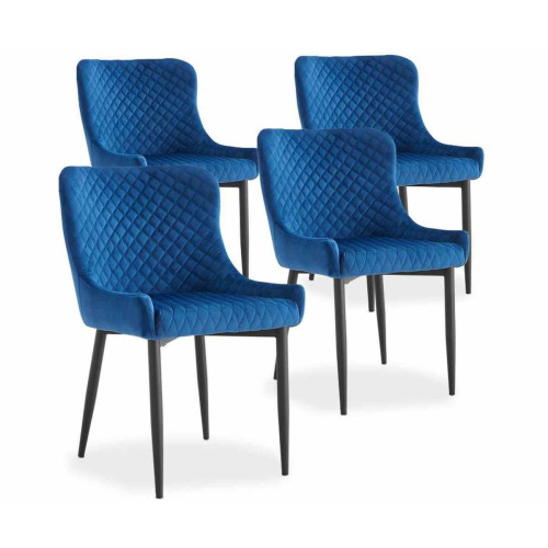 Lot De 4 Chaises  - Chaise design et tabouret design