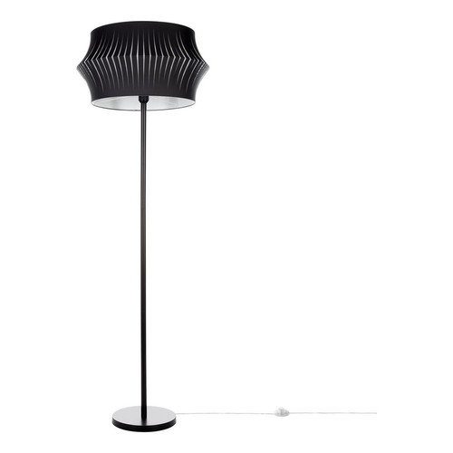 Lotus Lampadaire 1xE27 Max.60W Noir/Noir PVC/Antacite Britop Lighting  - Lampe metal design