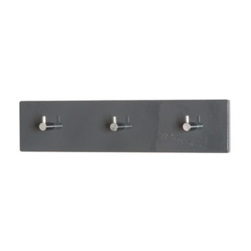 Panneau à clé 3 crochets métalliques chromés 3S. x Home  - Porte manteau metal