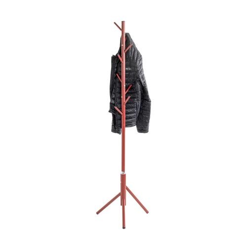 Porte manteau en métal laqué rouge avec 8 crochets de vestiaire 3S. x Home  - Porte manteau metal