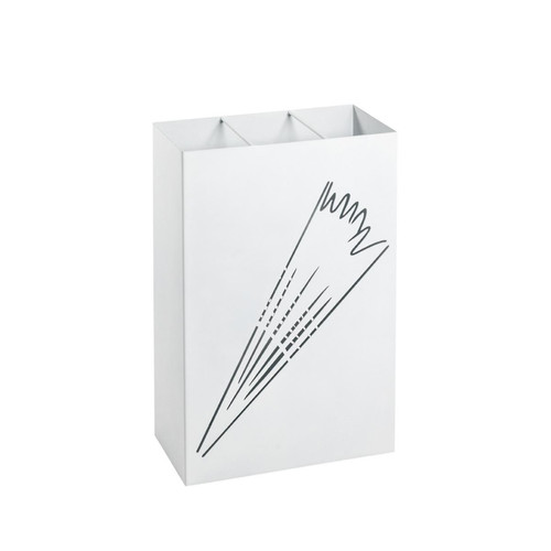 Porte parapluies à poser en métal blanc   - 3S. x Home - Nouveautes chambre lit