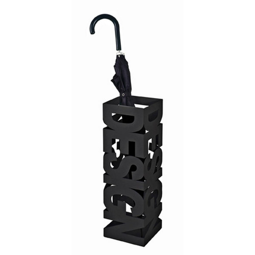 Porte parapluies Design en métal noir - 3S. x Home - Edition Authentique Rangement Meuble