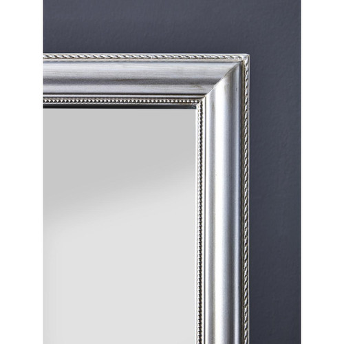 Miroir Rectangulaire gris argenté