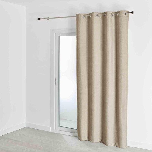 Rideau d'Ameublement Occultant Taupe 140X260 cm NOCTURNE - 3S. x Home - 3s x home
