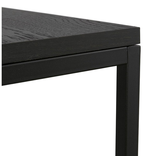 Table basse design GLISS Style industriel Noire