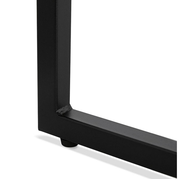 Table basse design GLISS Style industriel Noire