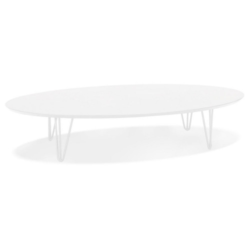 Table basse design SALONA Blanche - Nouveautes salon