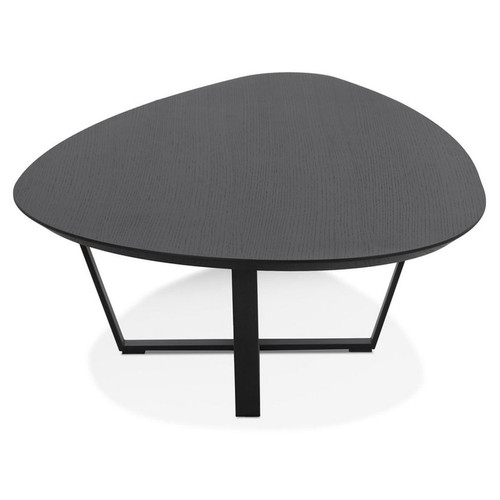 Table basse design VITTORIA Noir - Nouveautes salon