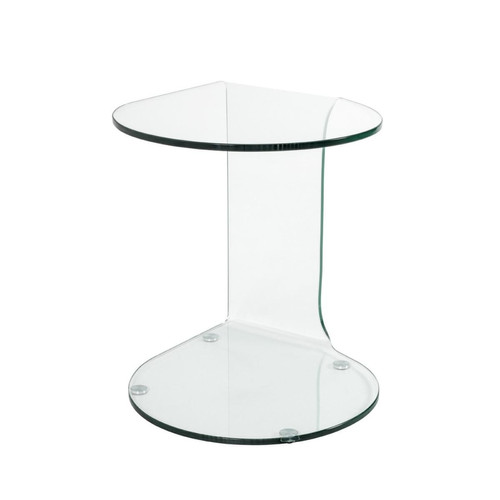 Table d'appoint en Verre Transparent  3S. x Home  - Table d appoint verre